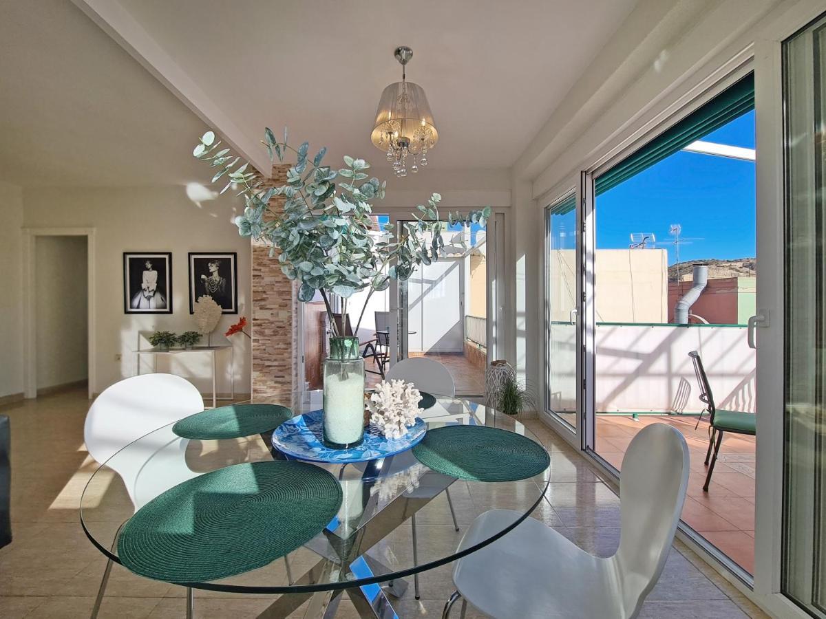Apartament Playa Postiguet Penthouse By Nras Alicante Zewnętrze zdjęcie